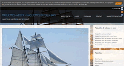 Desktop Screenshot of maquettes-web.fr